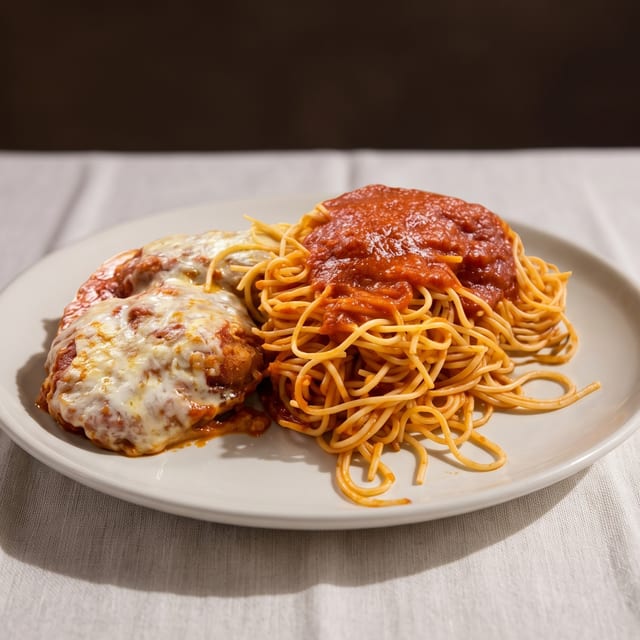 Chicken Parmigiana.