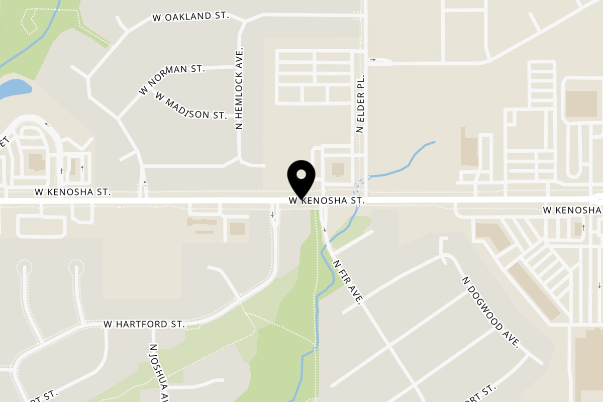 Map showing the location of Bruno's Italian Ristorante on 2712 W Kenosha St in Broken Arrow